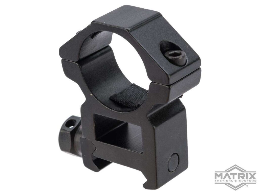 Monturas de Anillo (2 piezas) de Aluminio para Miras, Matrix (Tipo: Tubo 1" / Media) - Imagen 2