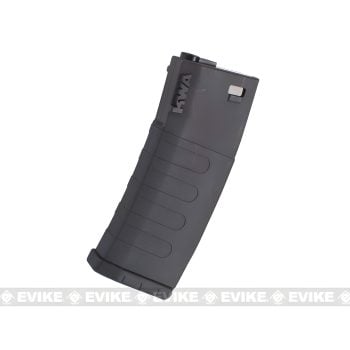 Cargador M4 Midcap KWA K120 de Polímero para Réplicas Eléctricas M4/M16 de Airsoft - Negro