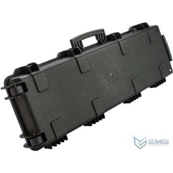 Estuche Duro de 109 cm para Airsoft y Armas, con Llantas y Espuma Anti Impactos EMG Transporter - Negro Mate - Vista 2