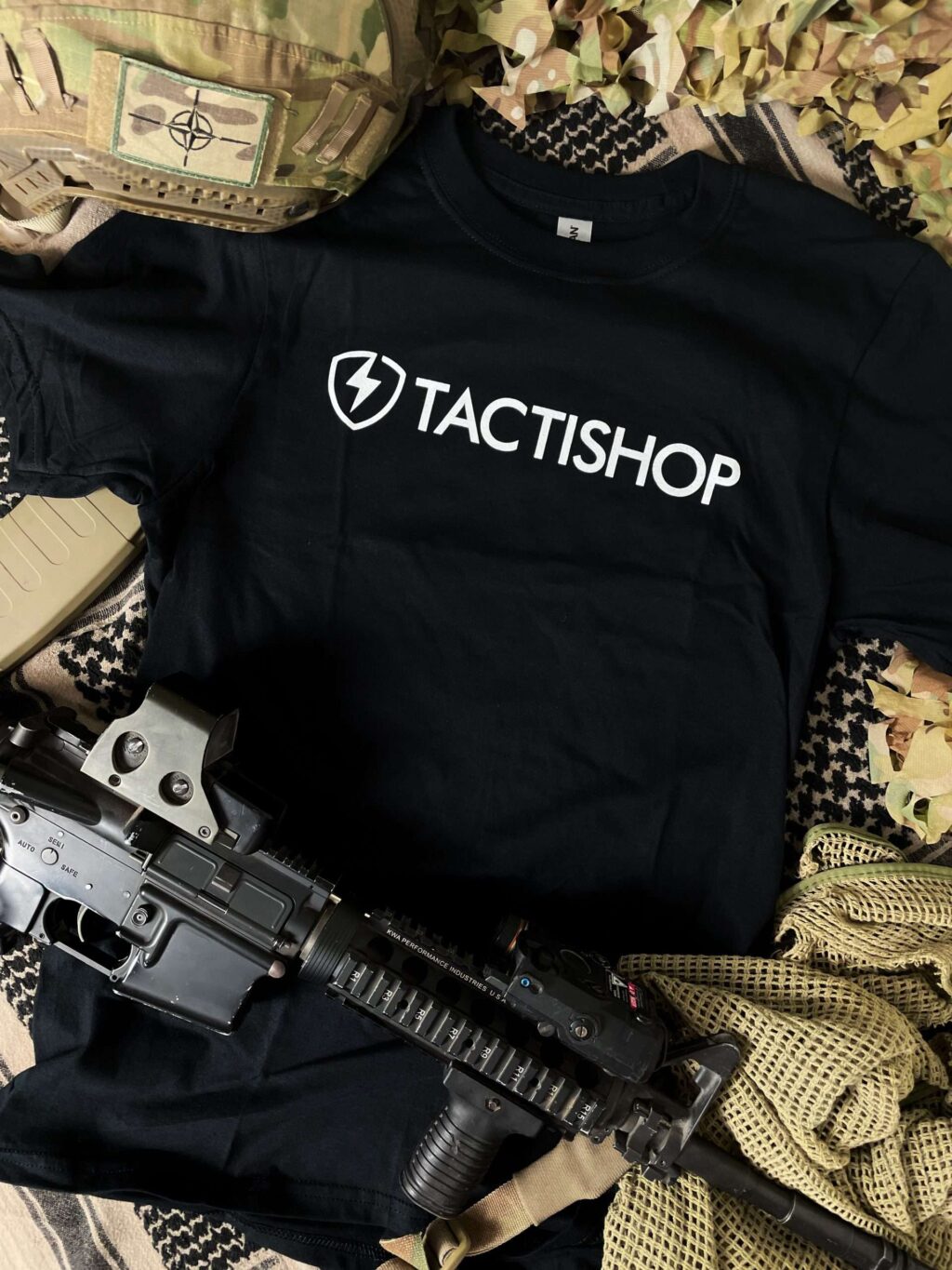 playera tactishop dont tread on me frente