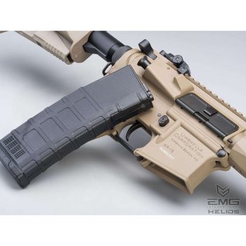 M4 CQB EMG con Licencia Helios Umbrella, Sistema QBS para Cambio Rápido de Resorte e Internos de Alto Desempeño para Airsoft - Tan - Vista 4