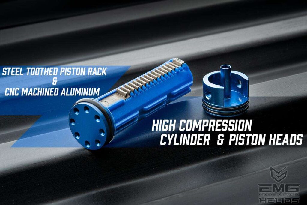 M4 EMG Helios Umbrella / Sistema QBS / Internos de Alto Desempeño para Airsoft (Color: Tan) - Imagen 7