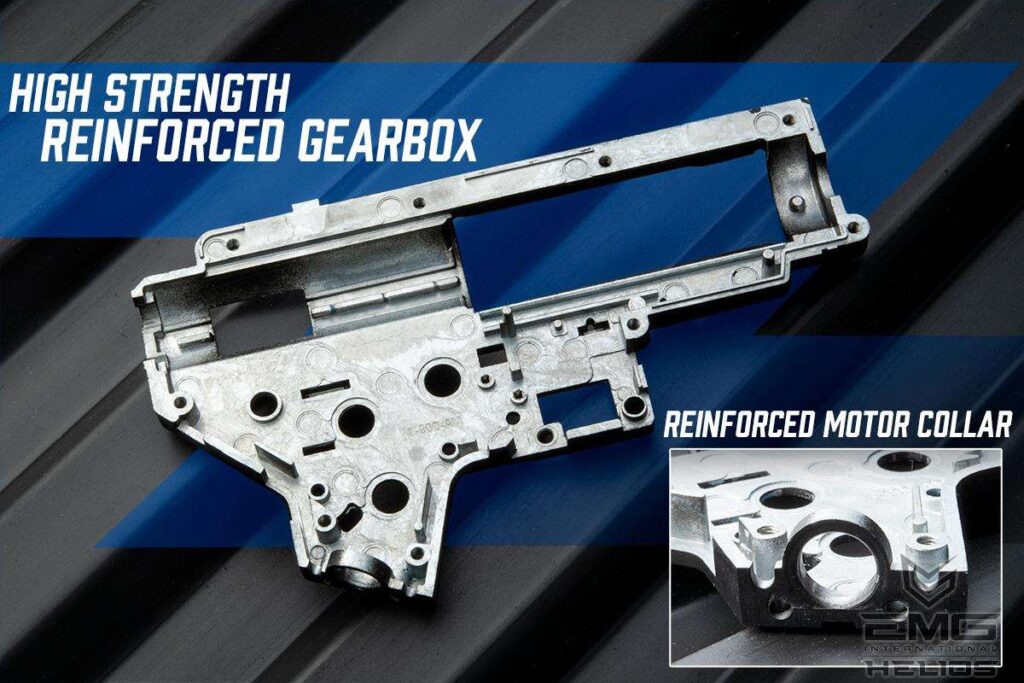 M4 EMG Helios Umbrella / Sistema QBS / Internos de Alto Desempeño para Airsoft (Color: Tan) - Imagen 9