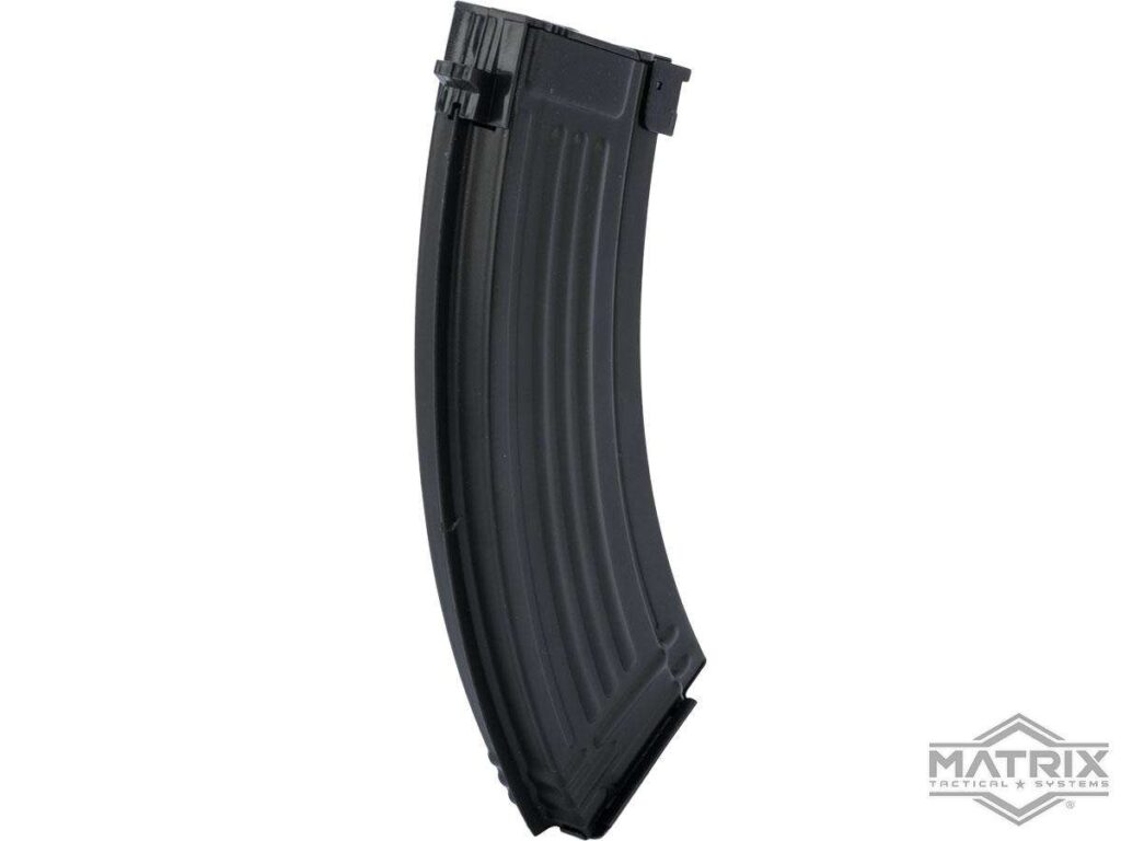 Cargador Hicap de Acero para AK 600 BBs CYMA/Matrix (Color: Negro/Estilo AK47) - Imagen 2
