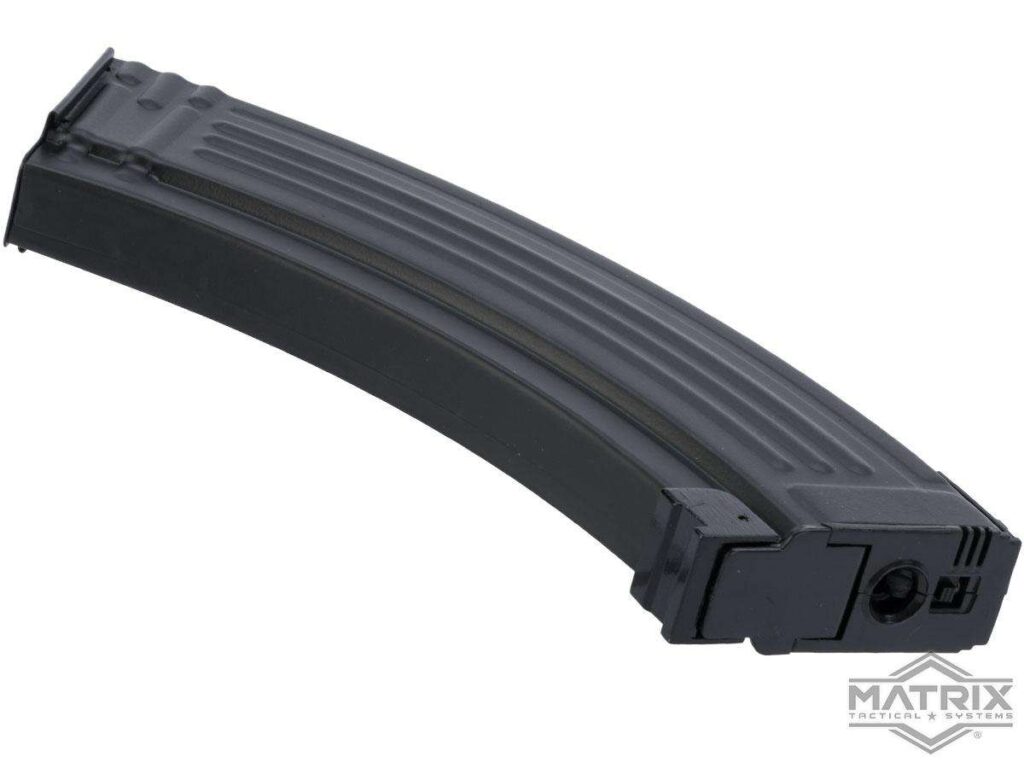 Cargador Hicap de Acero para AK 600 BBs CYMA/Matrix (Color: Negro/Estilo AK47) - Imagen 3