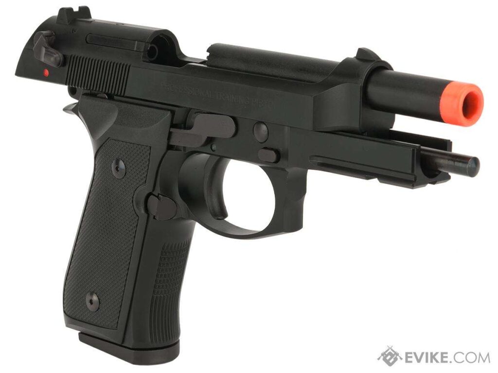 Pistola KWA M9 Tactical de Gas con Retroceso para Airsoft (Riel de 20 mm) - Imagen 5