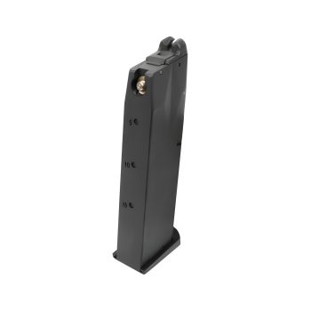 Cargador de Gas KWA para Pistolas GBB M9, M9 Tactical, M93R de Airsoft 25 BBs