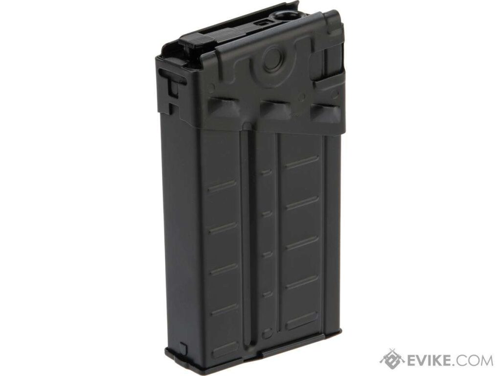Cargador LCT Metálico para Réplicas de Airsoft Eléctricas LC-3/G3 (Estilo: Stripe / 140 BBs) - Imagen 2
