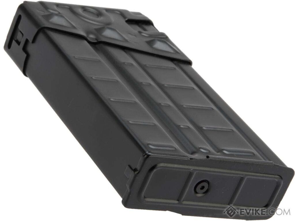 Cargador LCT Metálico para Réplicas de Airsoft Eléctricas LC-3/G3 (Estilo: Stripe / 140 BBs) - Imagen 4