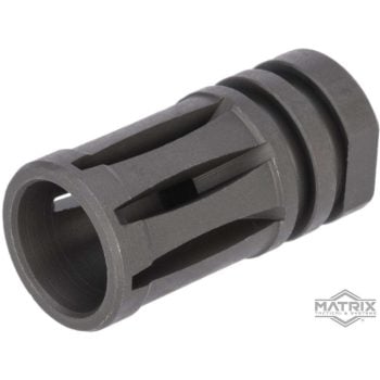 Flash Hider de Metal para M4/M16 tipo Bird Cage Matrix
