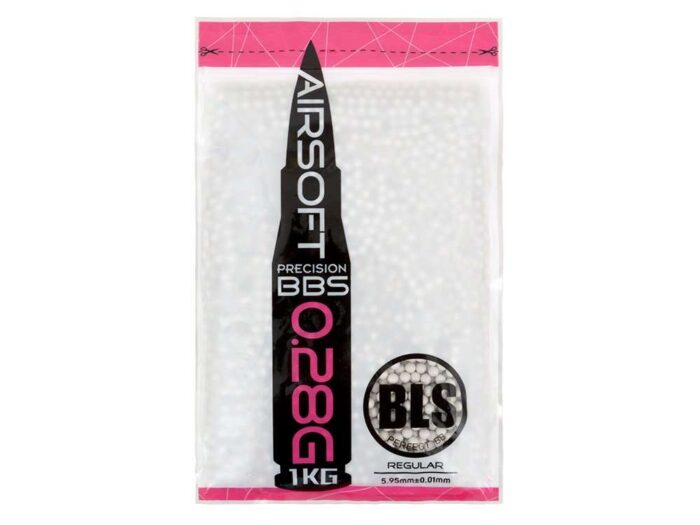 Bolsa con 3,571 BBs de Precisión BLS 6mm (Peso: 0.28 g) - TACTISHOP.mx