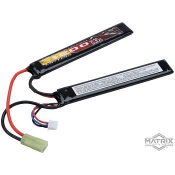 Batería LiPo 7.4 V tipo Mariposa de Alto Rendimiento Matrix