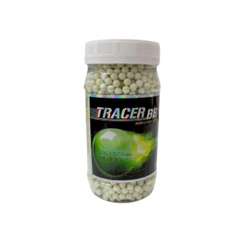 Bote de 2,400 BBs Trazadoras G&G - Verde / Peso: 0.25 g