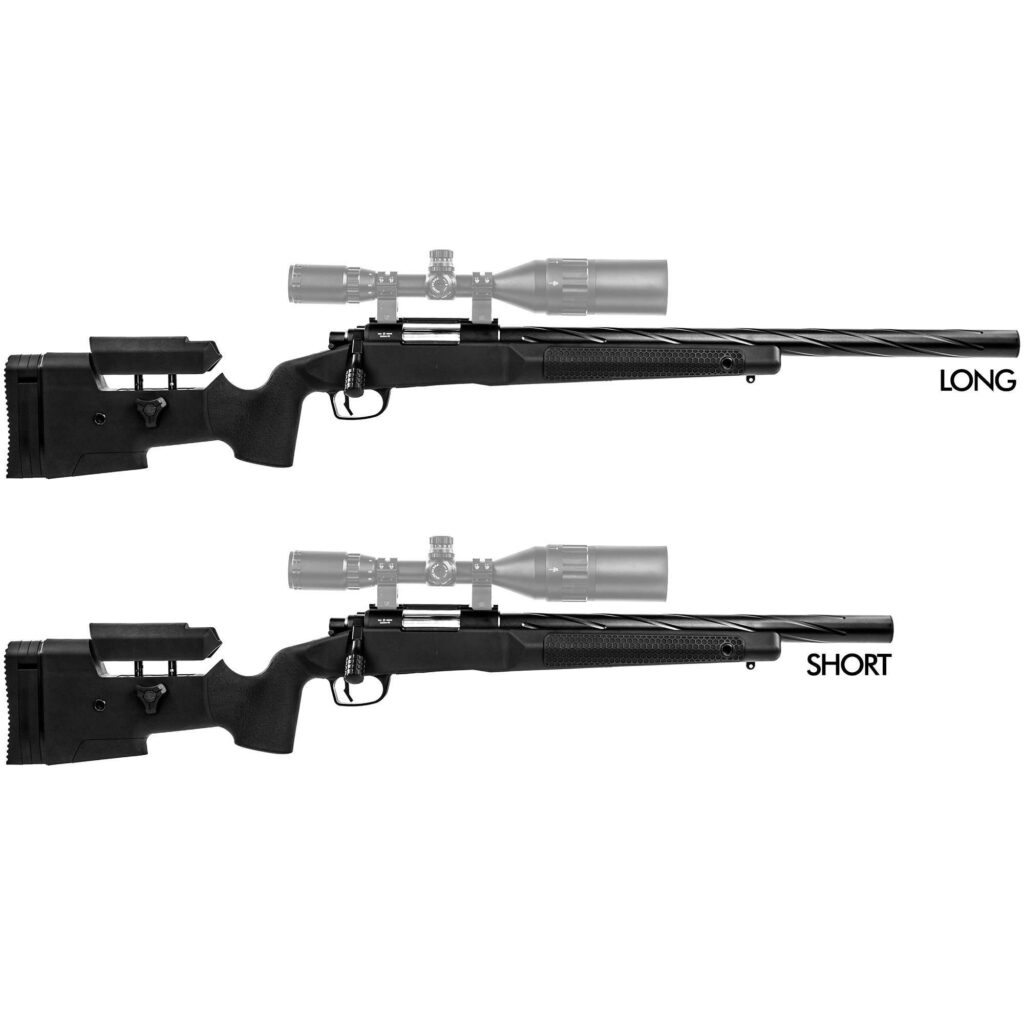 Cañón Externo Corto para Novritsch SSG10-A1, SSG10-A2 y SSG10-A3 (Tipo: Espiral) - Imagen 2