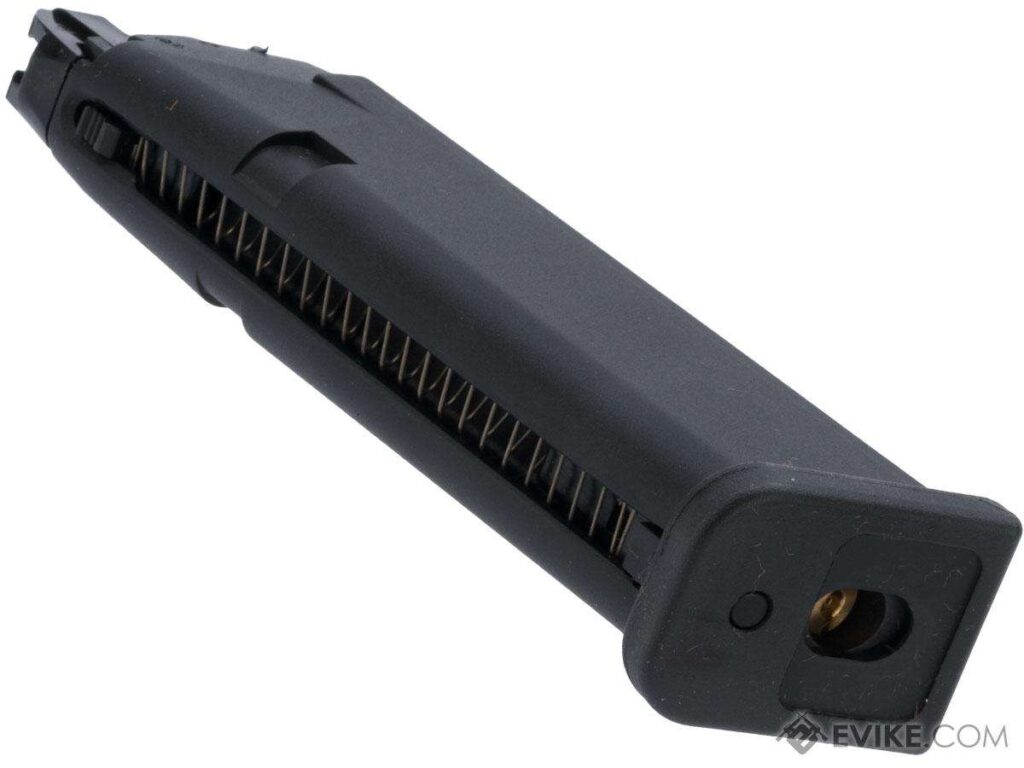 Cargador de Gas GLOCK G17, G19, G18C GBB de Airsoft (Capacidad: 16/23 BBs) - Imagen 4