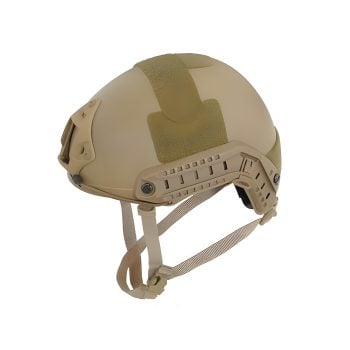 Casco FAST® EmersonGear Tipo MH Ajustable con Rieles y Montaje para NVG - Desert