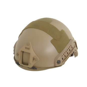 Casco FAST® EmersonGear Tipo MH Ajustable con Rieles y Montaje para NVG - Desert - Vista 2