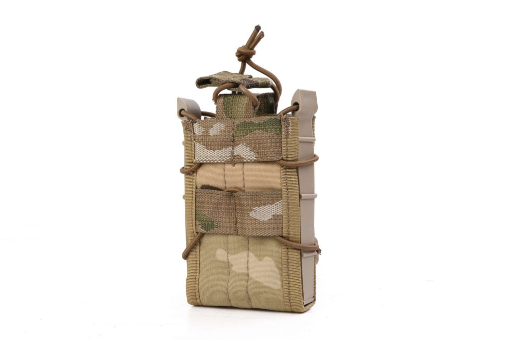 TACO Pouch Molle EmersonGear para Cargador de M4 con Cuerda Elástica (Color: Multicam® Genuino) - Imagen 2