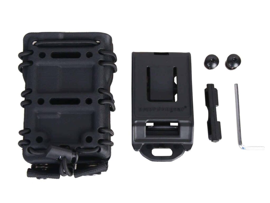 FAST Pouch EmersonGear estilo G-Code para Cargador de M4 (Color: Desert, Montaje: Molle/Clip de Cinturón) - Imagen 3