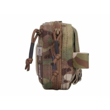 Pouch Horizontal Multiuso EmersonGear Doble con Malla y Velcro - Multicam® Geniuno - Vista 2
