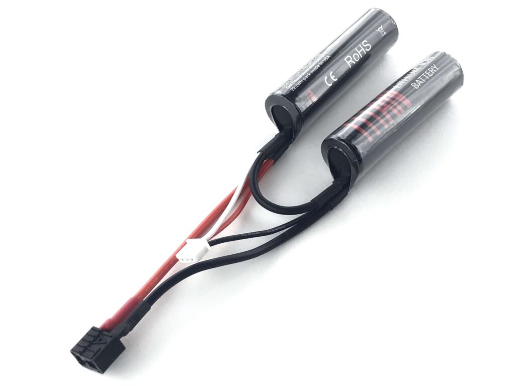 Batería LiIon Titan Power 7.4 V 3000 mAh tipo Nunchuck (Conector: Deans) - Imagen 2