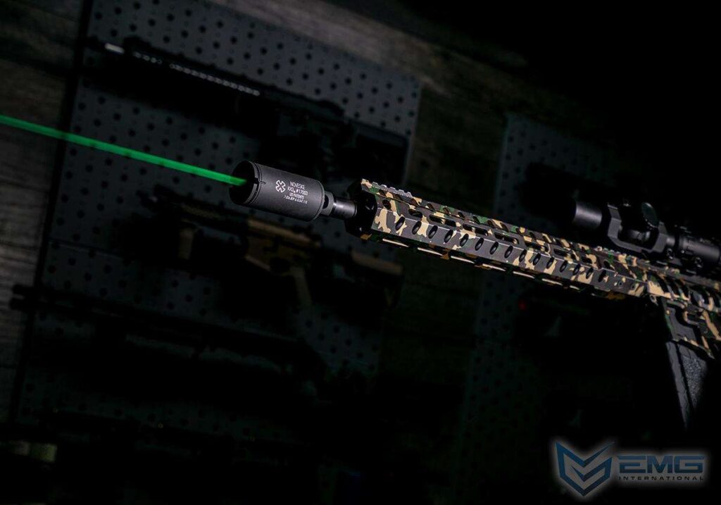 Flash Hider Trazador Recargable Ultra Compacto EMG Noveske con Unidad ACETECH Lighter S (Modelo: KX5 / Negro) - Imagen 7