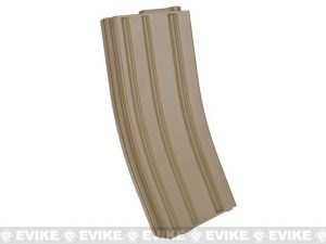 Cargador Midcap de 140 BBs para M4 AEG, 6mmProShop - Tan/1 Pieza - Vista 2