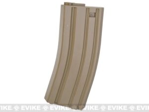 Cargador Midcap de 140 BBs para M4 AEG, 6mmProShop - Tan/1 Pieza