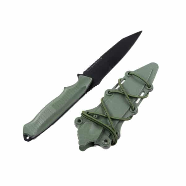 rubber knife green