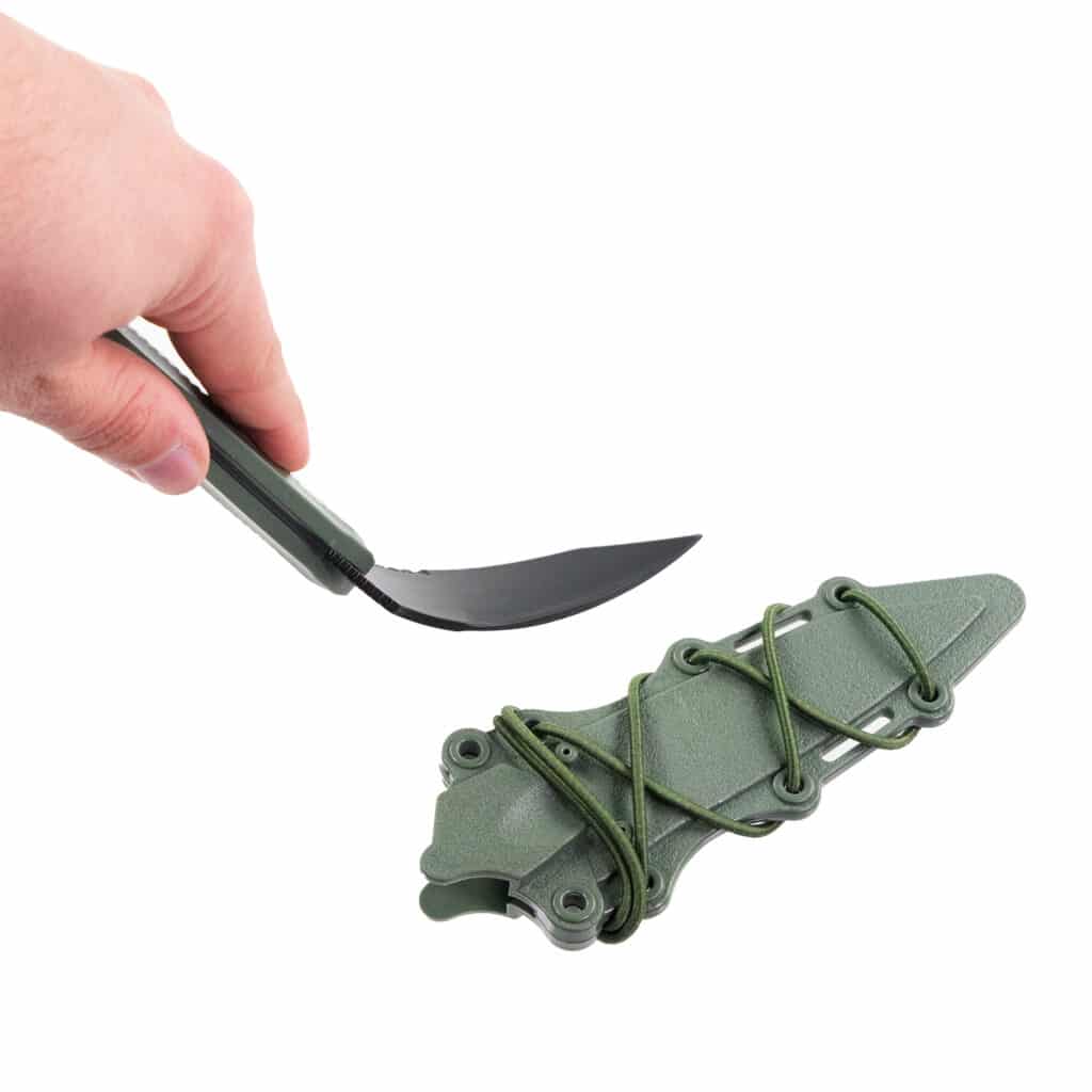 Cuchillo de Goma V2 de Novritsch (Color: Verde Olivo) - Imagen 3