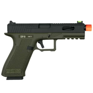 Pistola Novritsch SSP18 Semi/Auto con Blowback para Airsoft - Verde