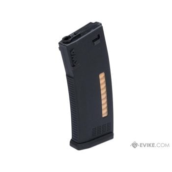 Cargador Midcap KWA MS120 de 120 BBs para Réplicas Eléctricas M4/M16 - Negro / 1 pieza