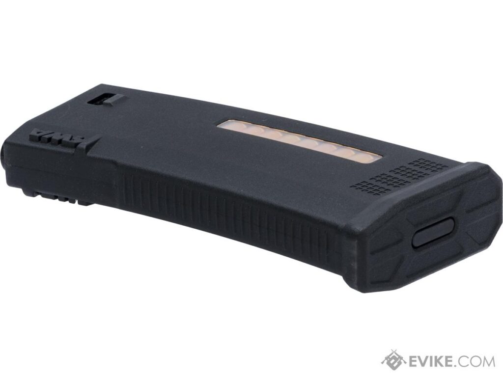 Cargador Midcap KWA MS120 de 120 BBs para Réplicas Eléctricas M4/M16 (Color: Negro / 1 pieza) - Imagen 4