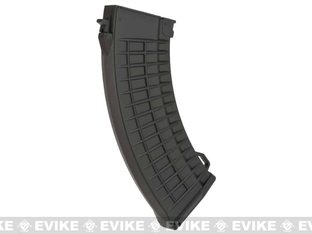 Cargador HiCap CYMA tipo FlashMag para Réplicas Serie AK Eléctricas (Color: Negro / 520 BBs / Estilo Waffle) - Imagen 2