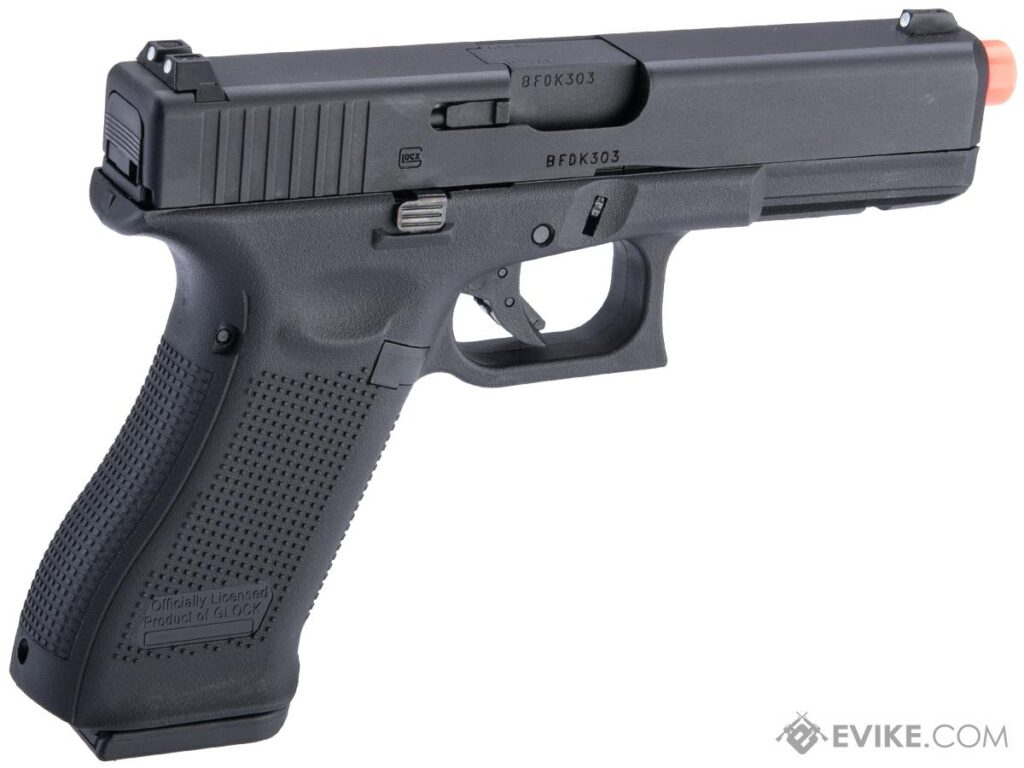 Glock 17 Gen5 Elite Force con Retroceso para Airsoft (Tipo: Green Gas, Color: Negro) - Imagen 2