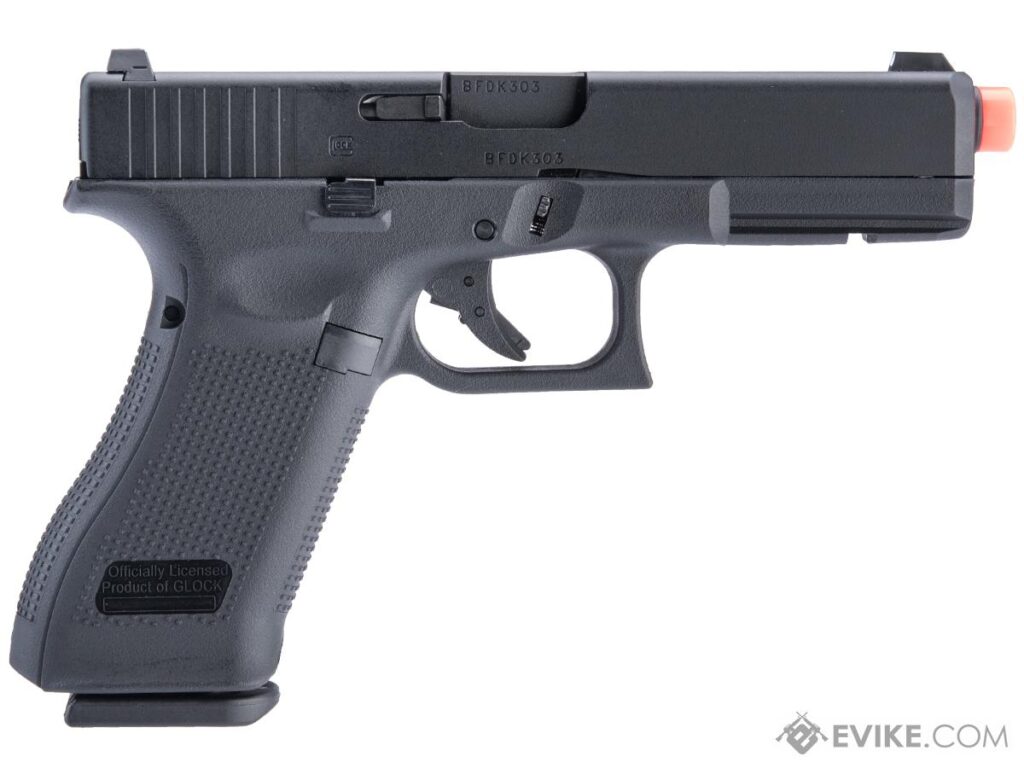 Glock 17 Gen5 Elite Force con Retroceso para Airsoft (Tipo: Green Gas, Color: Negro) - Imagen 4