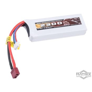 Batería LiPo 11.1 V tipo Ladrillo de Alto Rendimiento, Matrix