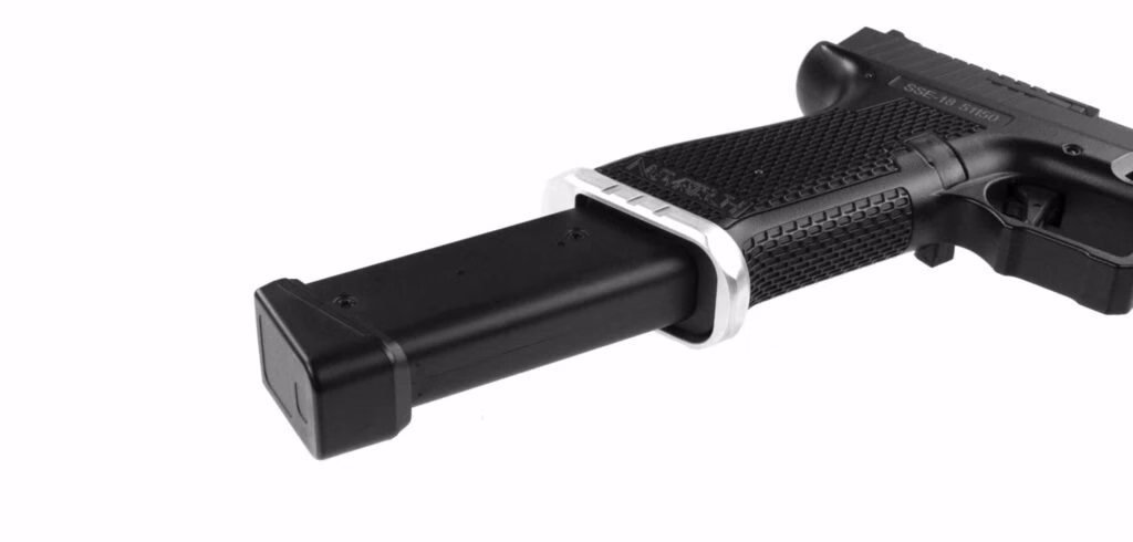 Cargador Extendido de 100 BBs para Novritsch SSE18 - Imagen 2