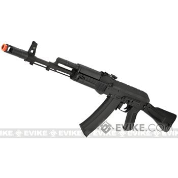Réplica Eléctrica CYMA AK-74 de Metal Estampado con Culata Sintética Abatible para Airsoft