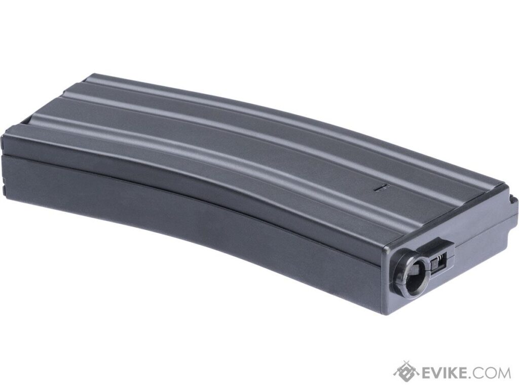 Cargador Midcap Metálico de 150 BBs con Licencia FN Herstal para AEGs M4/M16 (Color: Negro) - Imagen 6