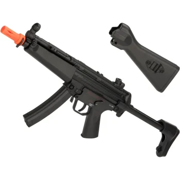 MP5 A4/A5 SMG Elite Force H&K AEG para Airsoft de Umarex con 2 Cargadores y 2 Culatas - Negro