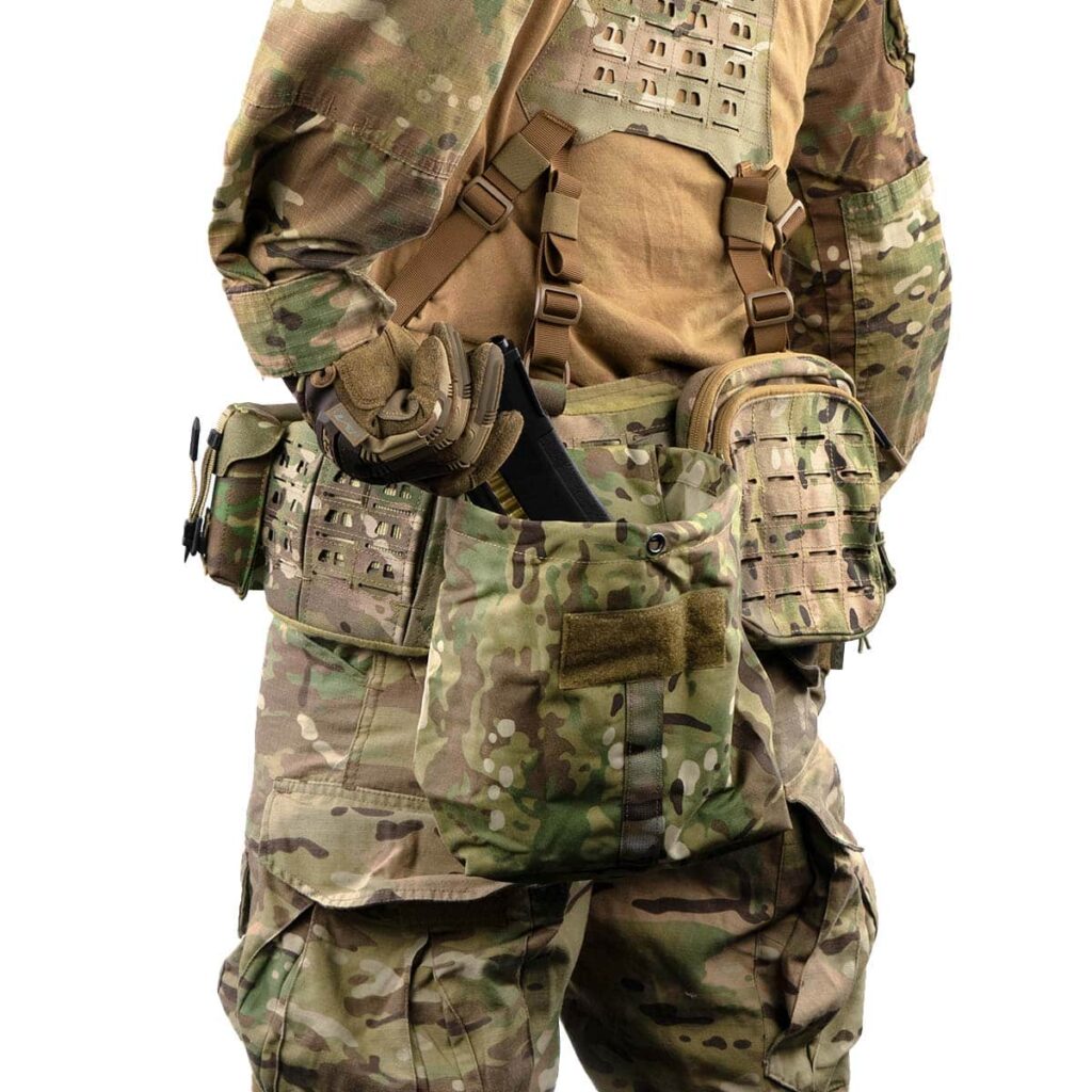 Bolsa de Descarga Novritsch con Apertura Rápida (Color: Verde Olivo) - Imagen 2