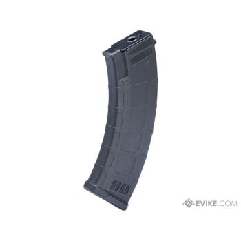 Cargador Midcap 200 BBs CYMA Estilo AR47 para Réplicas AK AEG de Airsoft - Negro
