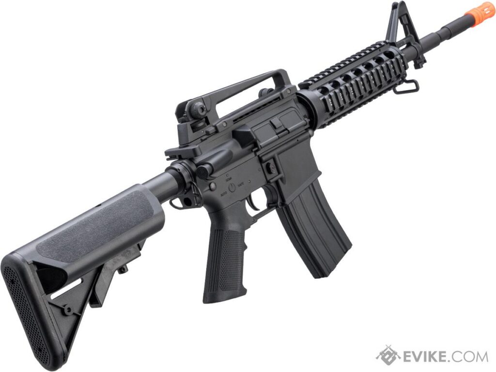 Réplica M4A1 RIS Cybergun con Licencia Colt para Airsoft con Gearbox de Metal (Color: Negro) - Imagen 2