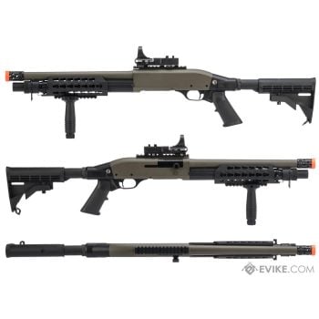 Escopeta CYMA Sport Tactical M3 Super 90 Disparo Triple para Airsoft - Vista 2