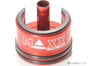 Cabeza de Cilindro Maxx Model de Aluminio CNC con Doble O-Ring para AEGs