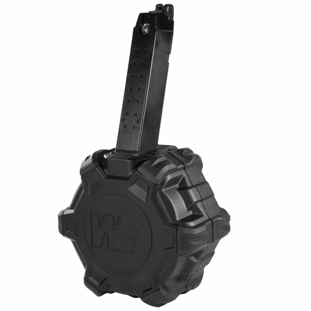 Cargador de Tambor para Novritsch SSP18 y Compatibles (Capacidad: 350 BBs) - Imagen 3