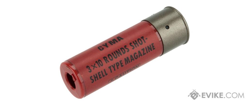 Cartuchos de 30 BBs para Escopetas de Airsoft CYMA de Disparo Simple o Triple (Cantidad: 6 Piezas) - Imagen 2