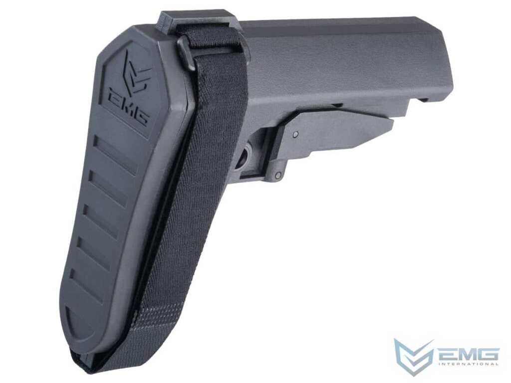 Culata Retráctil EMG "Beta" para Réplicas M4 de Airsoft (Color: Negro) - Imagen 2