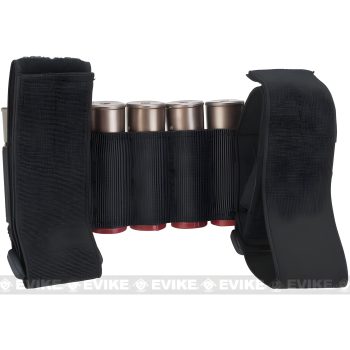 Pouch de Culata para 7 Shells de Escopeta Pro-Arms - Negro - Vista 2